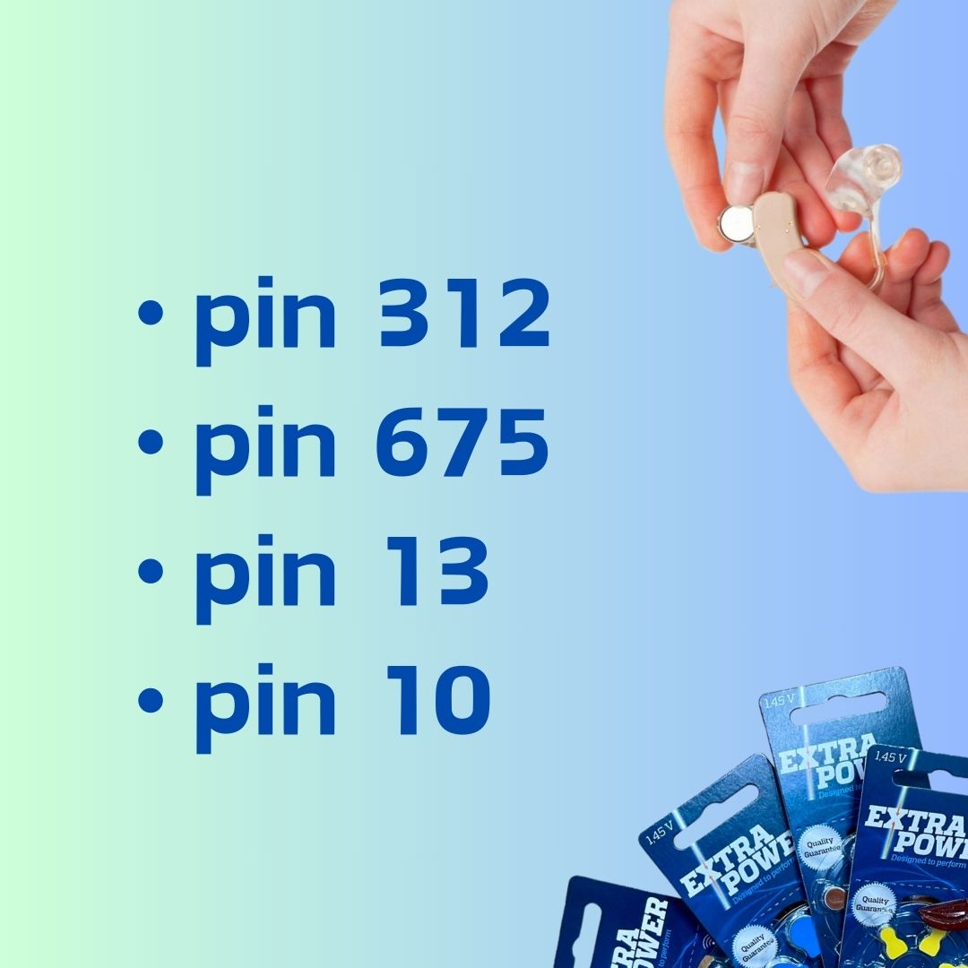 Các loại Pin máy trợ thính