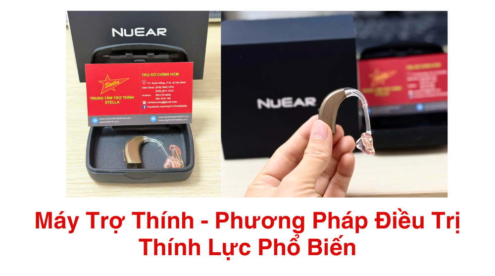 máy trợ thính - phương pháp điều trị thính lực phổ biến