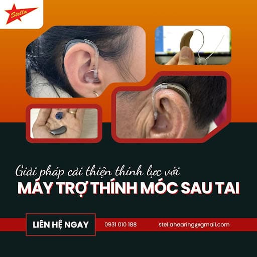 Máy trợ thính móc sau tai