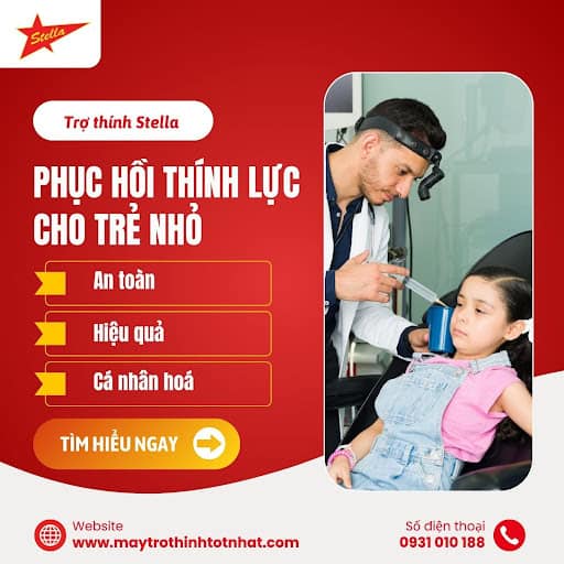 Phục hồi thính lực cho trẻ nhỏ