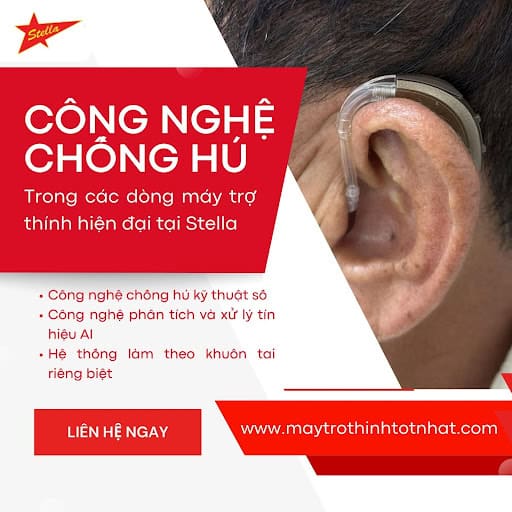 máy trợ thính chống hú